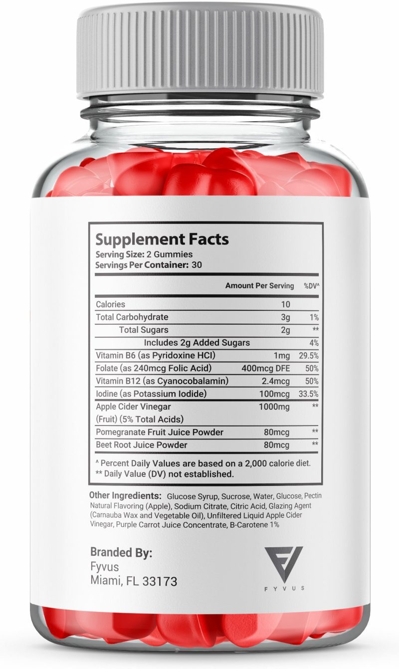 Fyvus AnatomyOneKeto ACVGummies SFP