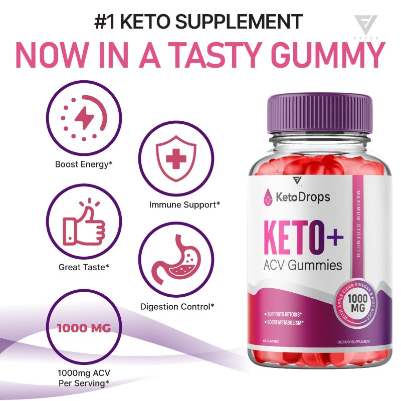 Fyvus KetoDropsKeto ACVGummies Listing ML2