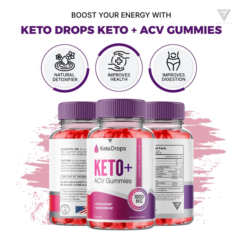 Fyvus KetoDropsKeto ACVGummies Listing ML7