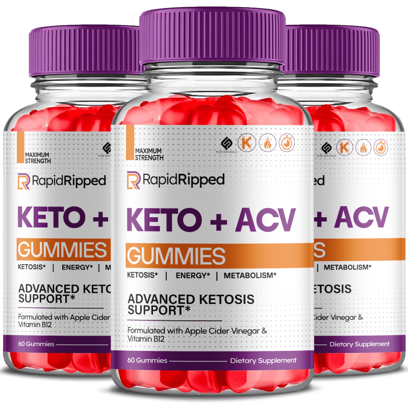 Raped Ripped.Keto ACV Gummies.3B