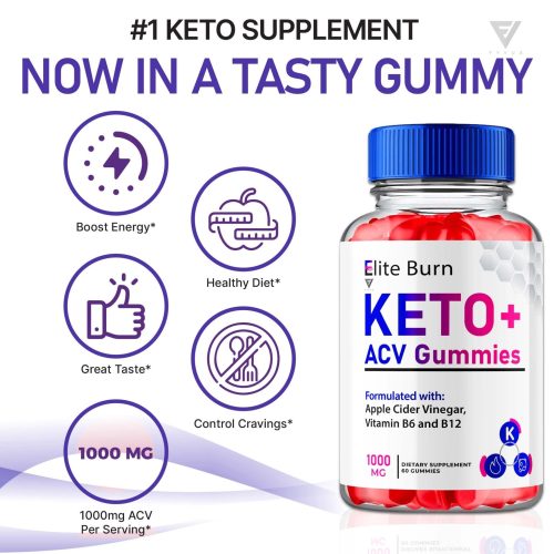 elite burn keto acv gummies 250264