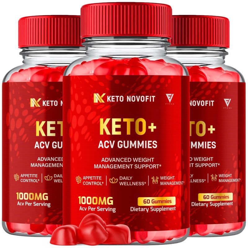 Keto Novofit - Keto ACV Gummies - Vitamin Place