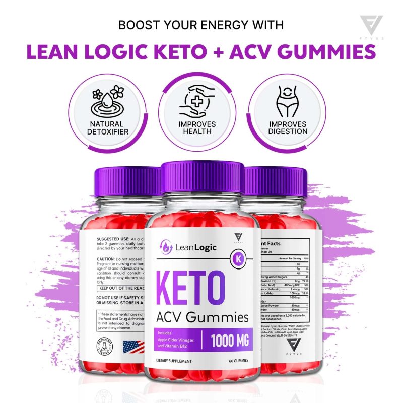 leanlogic keto acv gummies 616854