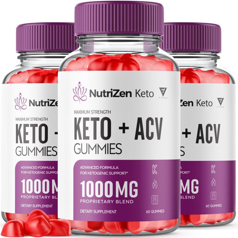 NutriZen Keto - Keto ACV Gummies - Vitamin Place