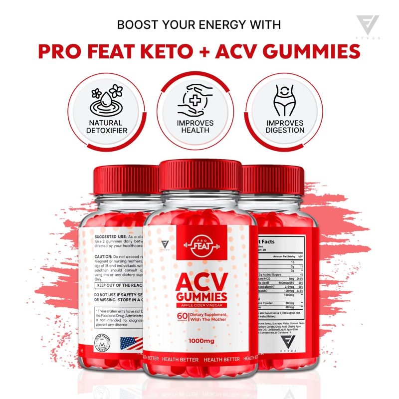 pro feat keto acv gummies 280447