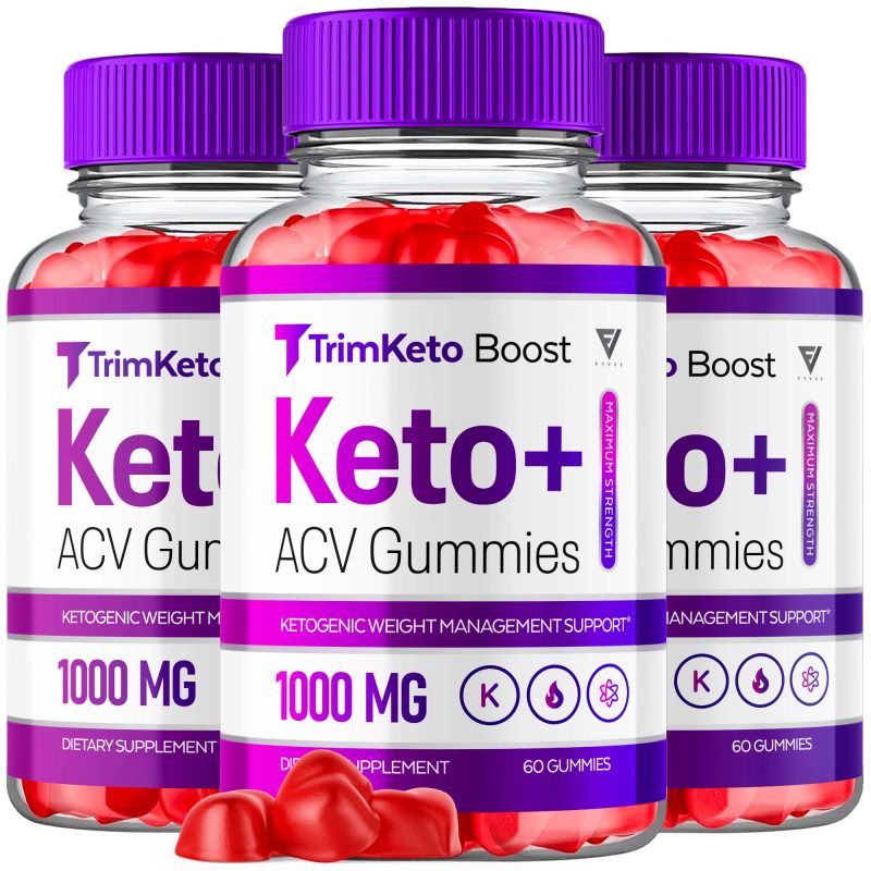 TrimKeto Boost - Keto ACV Gummies - Vitamin Place