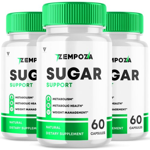 Zempoza Sugar Support - Blood Health Capsules - Vitamin Place